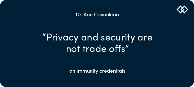 Examining Privacy Concerns for Immunity Credentials and Contact Tracing