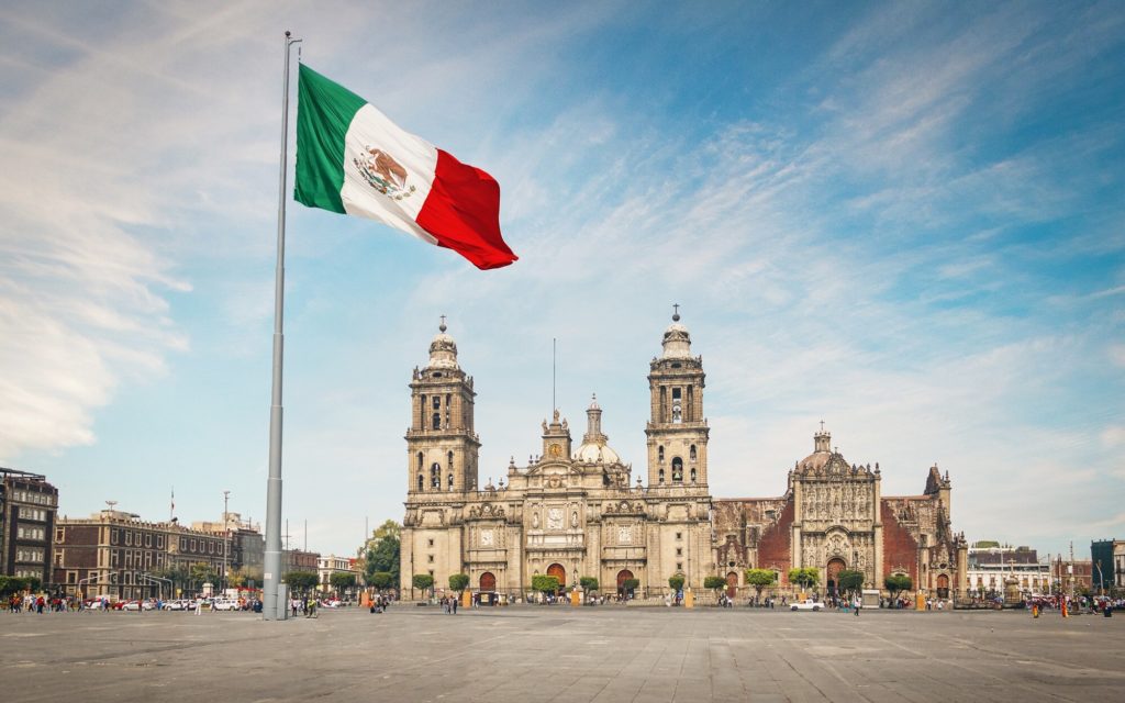 Mexico City’s Metropolitan Cathedral and National Palace