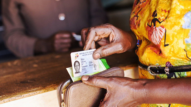 Women in Africa disproportionately lack forms of ID, both digital and analog. Source: WorldBank