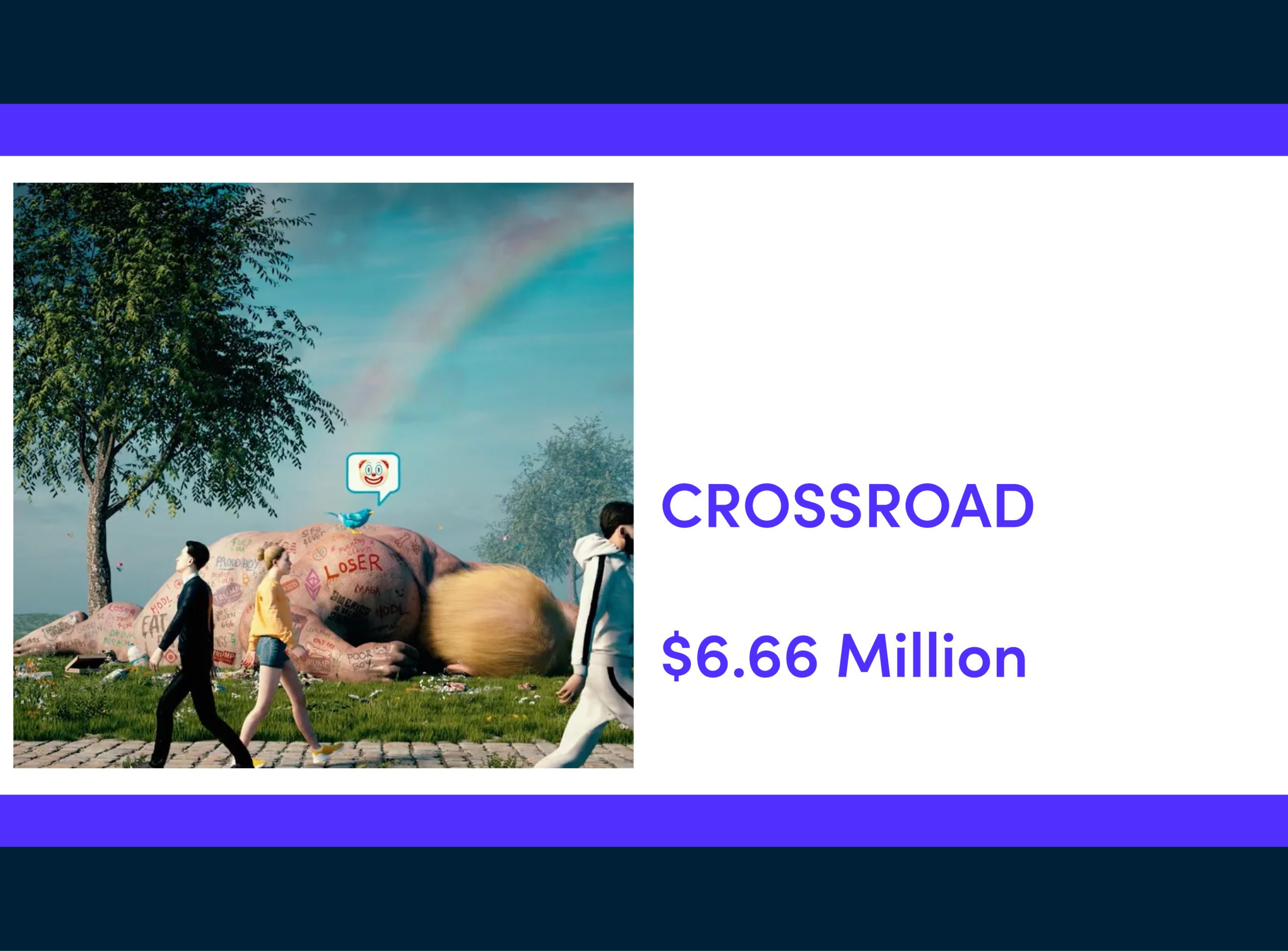 The Most Expensive NFTs: CROSSROAD
