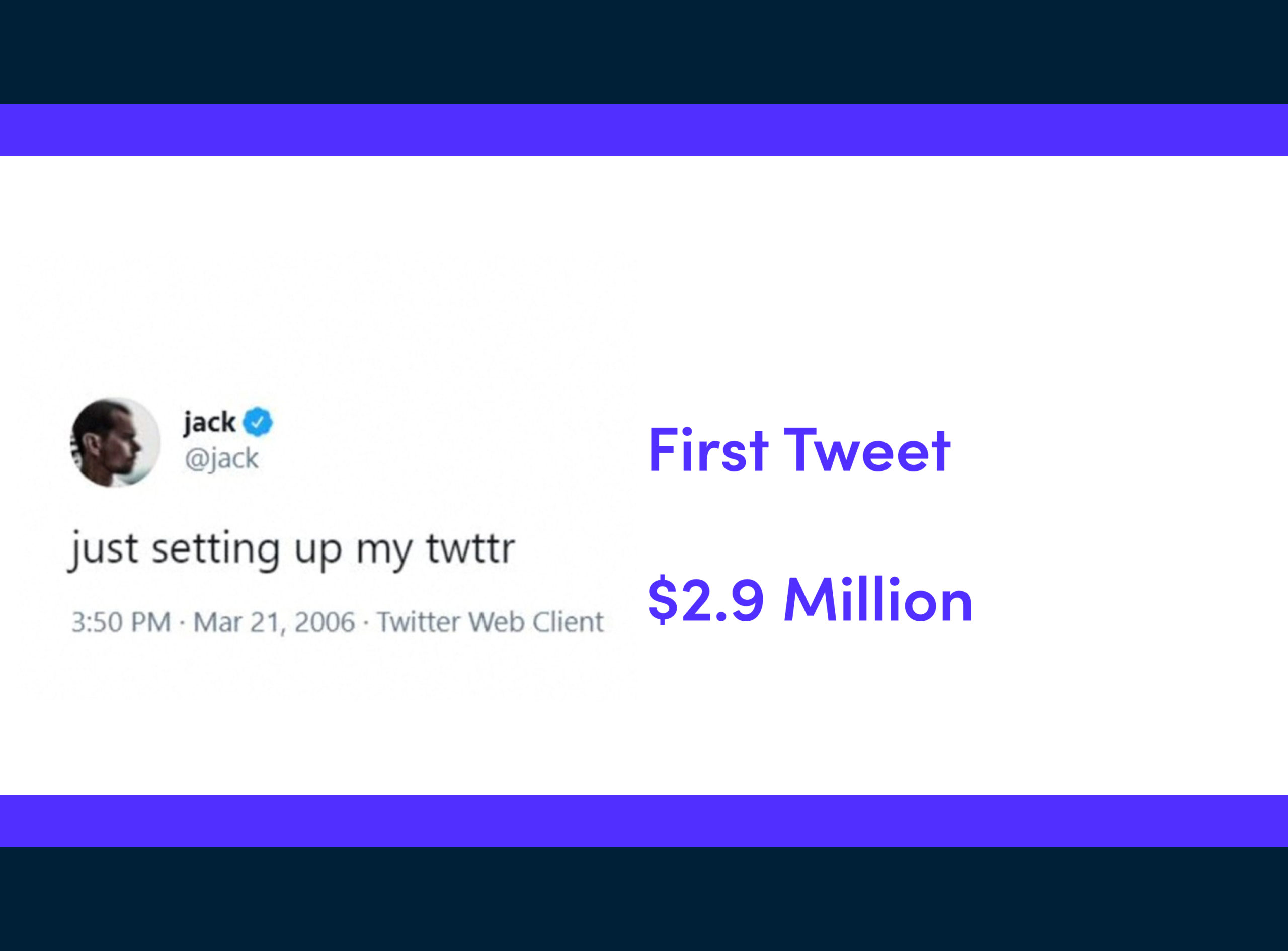 The Most Expensive NFTs: Jack Dorsey's First Tweet